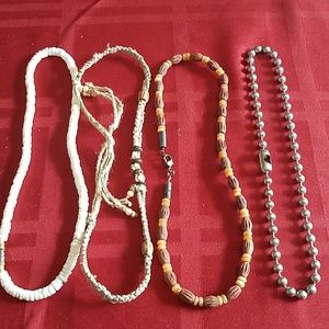 Abercrombie and Fitch Necklaces - Bead Linen Pukka